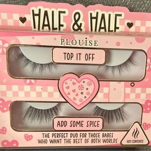 PLOUISE Lashes: Makeup. Top It Off, Half and Half. Add Some Spice. NIB NEW.